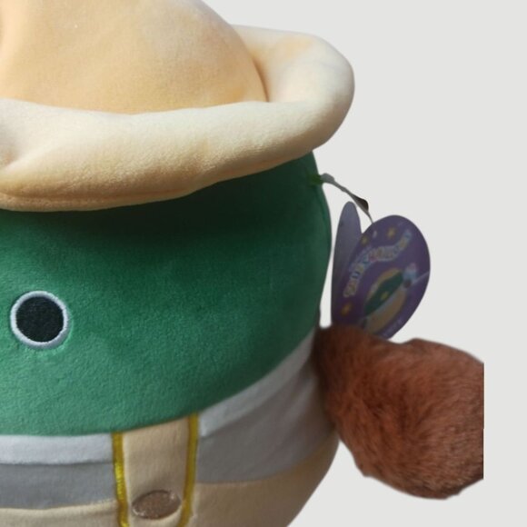 Squishmallows Avery Duck  Farmer 12" Plush Toy Yellow/Green - Picture 8 of 13